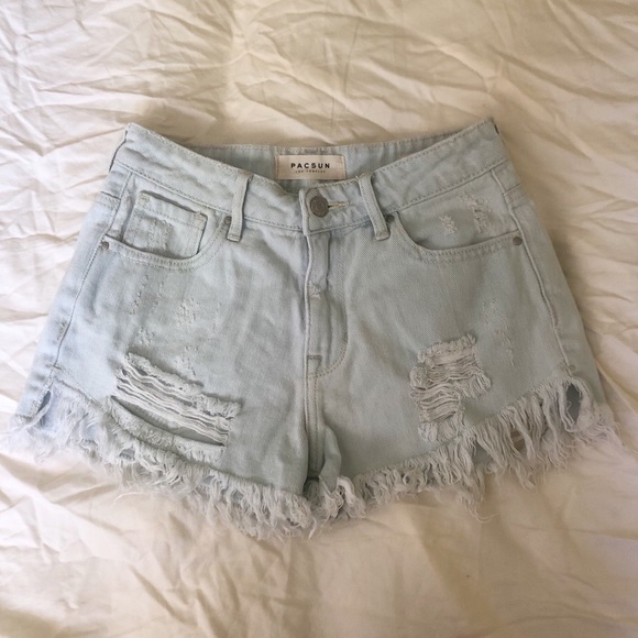 PacSun Pants - PacSun | Lightwash High Rise Short